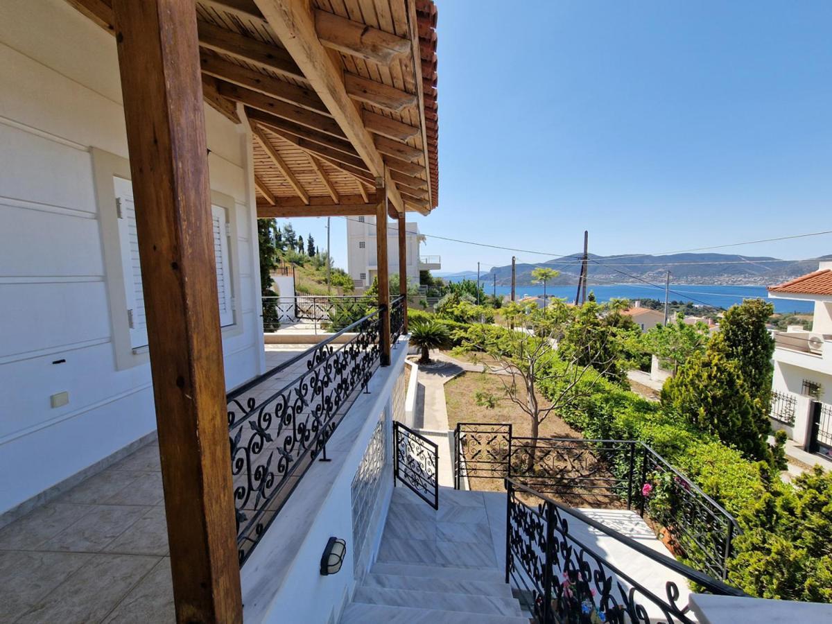 Villa Liana : Luxury Villa With Fantastic Sea View, Near Airport Pórto Ráfti Exterior foto