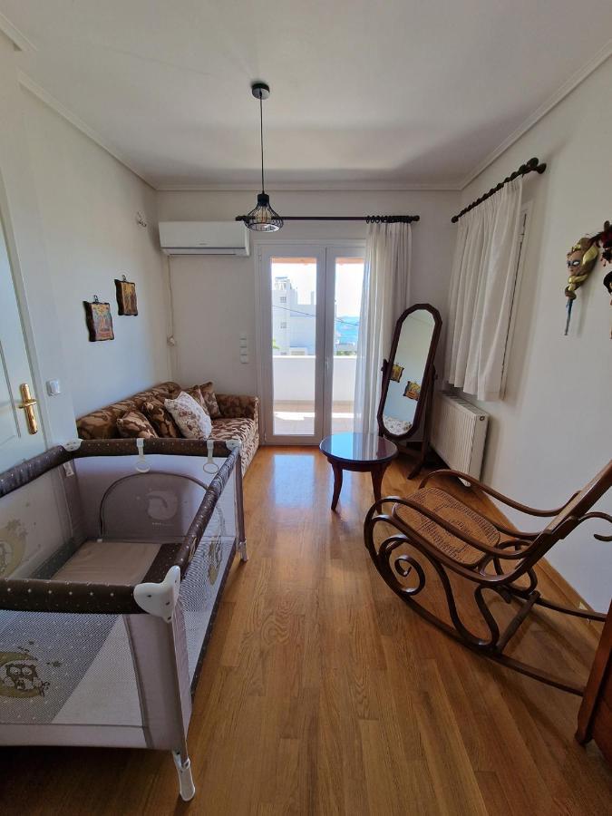 Villa Liana : Luxury Villa With Fantastic Sea View, Near Airport Pórto Ráfti Exterior foto